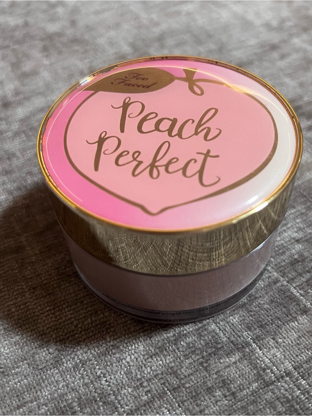 Too Faced Peach Perfect Mattifying Loose Setting Powder full size 35g Sep sale